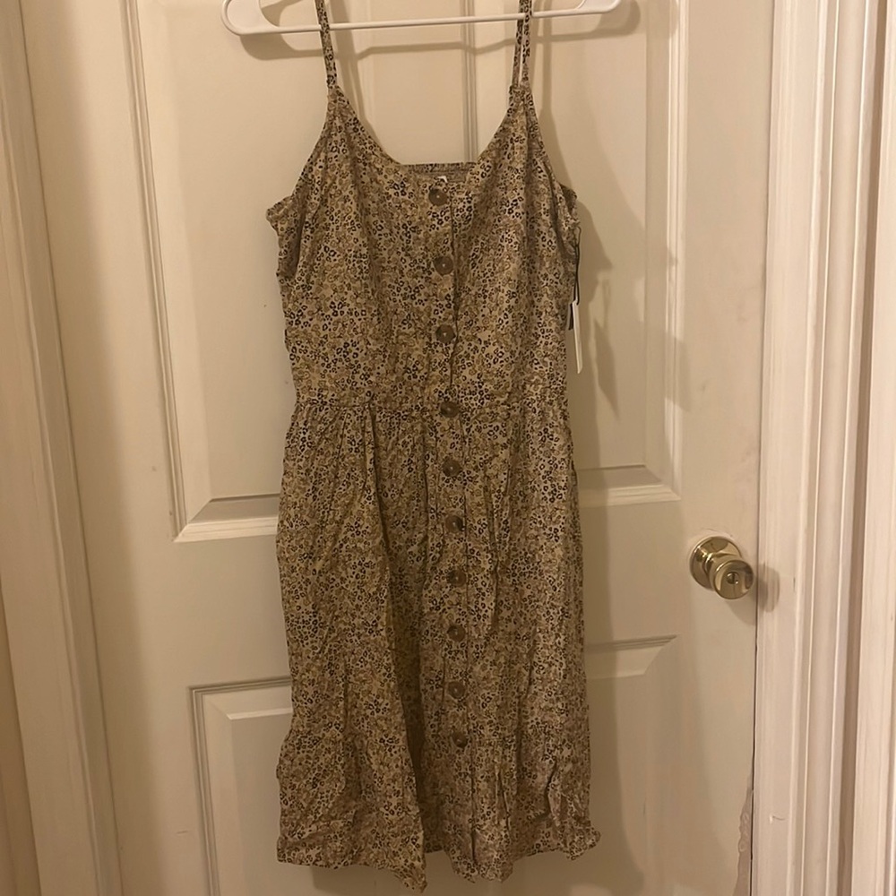 Cheetah/flower sundress
